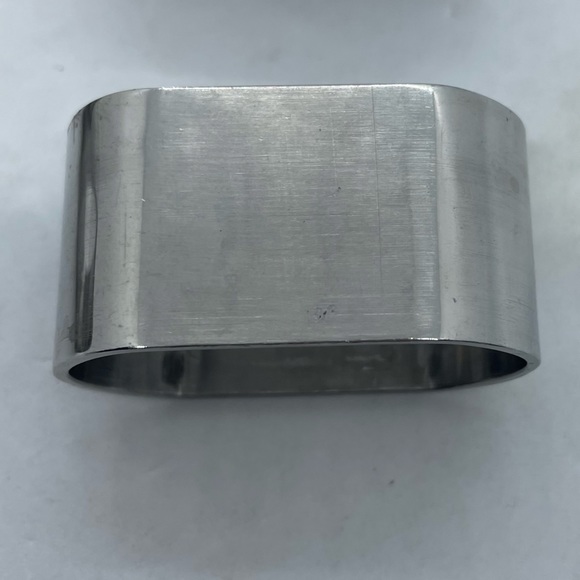 Rare 1976 Olympic Metal Napkin Ring Holders Set of 6 - Picture 4 of 4